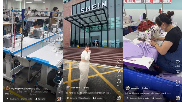 Influencers come under fire after visit to Shein factory