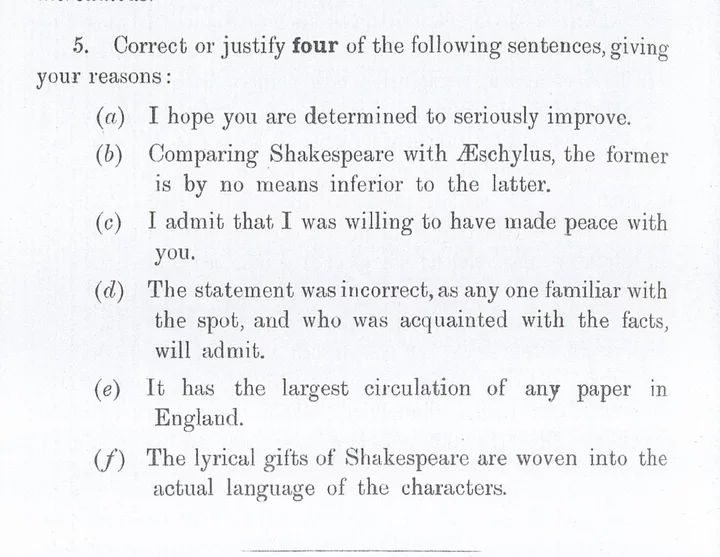 This Cambridge exam question is still baffling people 110 years after it was first published