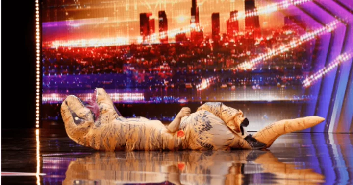 'Can't believe they put him through': 'AGT' Season 18 judges slammed as dancer in T-Rex costume gets standing ovation and votes