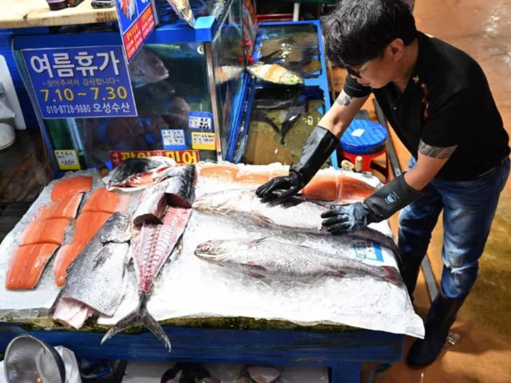 South Korean shoppers hoard salt and seafood ahead of Japan's release of radioactive water