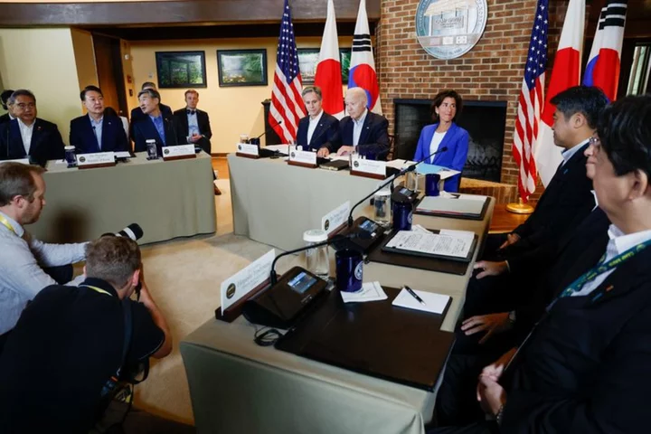 US, Japan and South Korea condemn 'dangerous and aggressive actions' by China