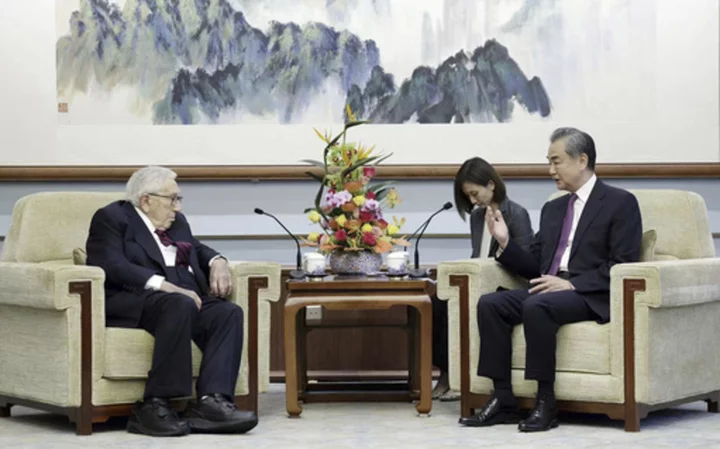 China looks to Kissinger meeting to improve strained relations with US