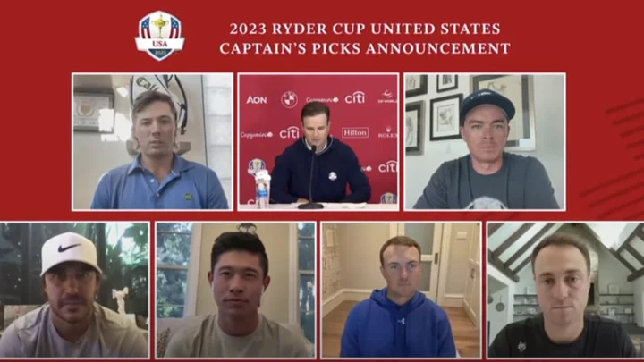 US Ryder Cup Captain's Picks Announcement Zoom Featured Hilarious Awkward Silence