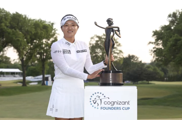 Cognizant Founders Cup: Jin Young Ko wins in dramatic playoff over Minjee Lee
