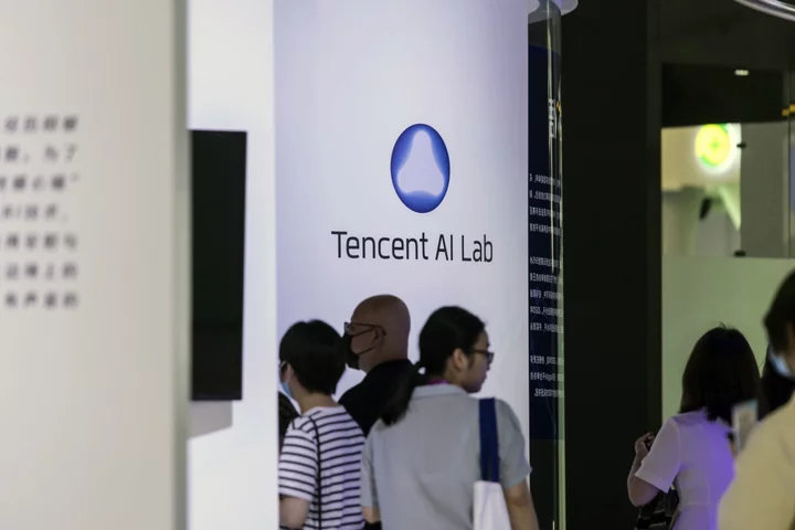 Tencent Says AI Model Coming This Year Is Among China’s Best