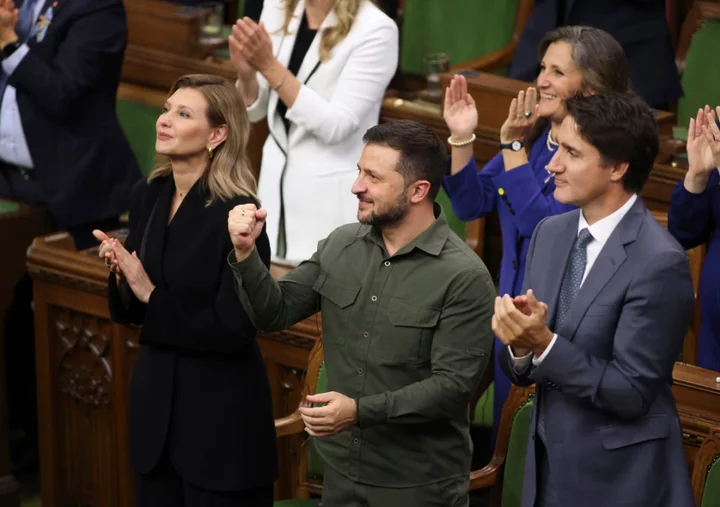 Canadian parliament accidentally honours Nazi - with Zelensky and Trudeau applauding