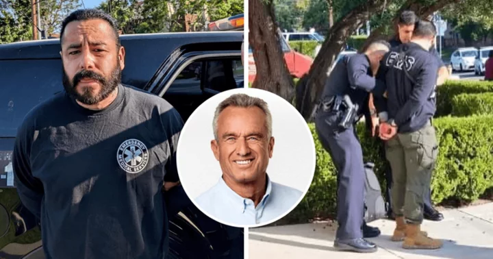Adrian Paul Aispuro: Armed man who claimed to be part of Robert F Kennedy’s security detail arrested