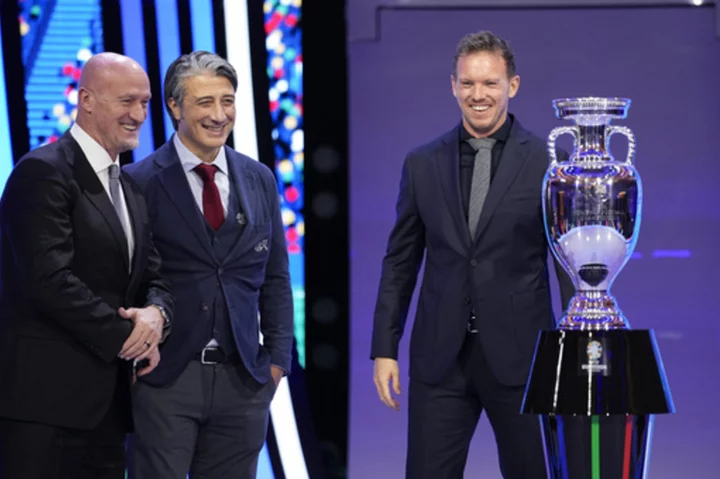 Euro 2024: A group look at the draw for the European Championship in men's soccer
